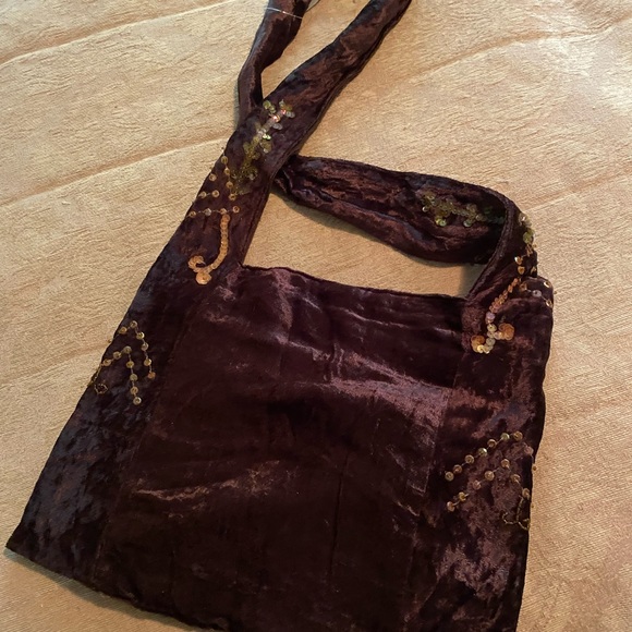 Aldo velvet sequined bag, new w/tags - Picture 2 of 4